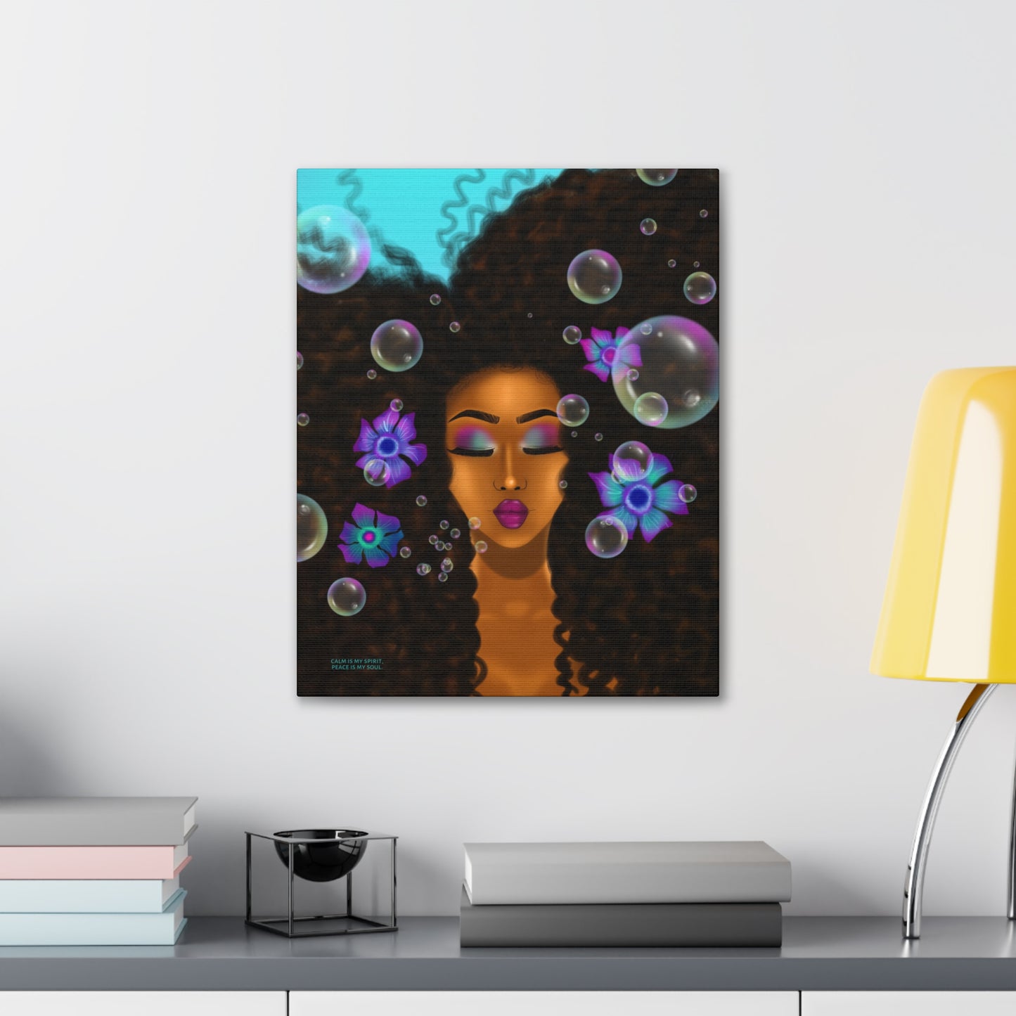 Calm Is My Spirit - Canvas Gallery Wraps