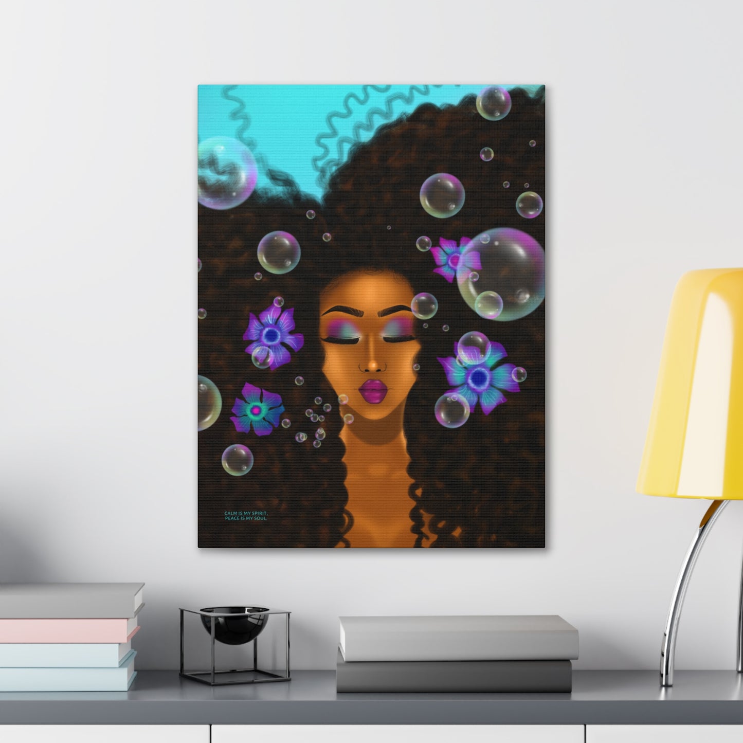 Calm Is My Spirit - Canvas Gallery Wraps