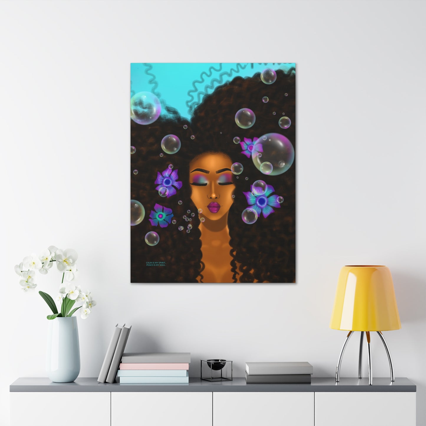 Calm Is My Spirit - Canvas Gallery Wraps