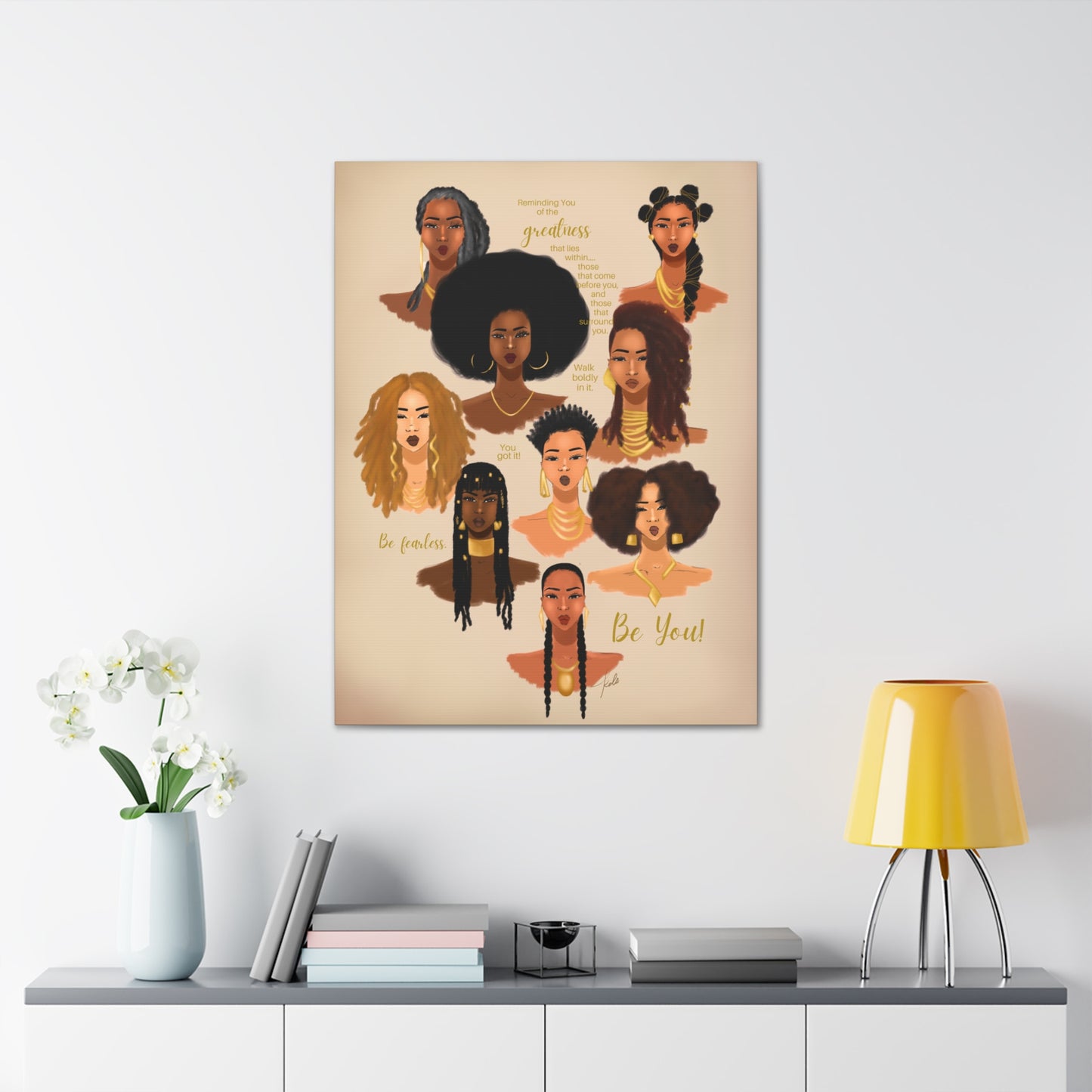 Reminding You, Queen - Canvas Gallery Wraps