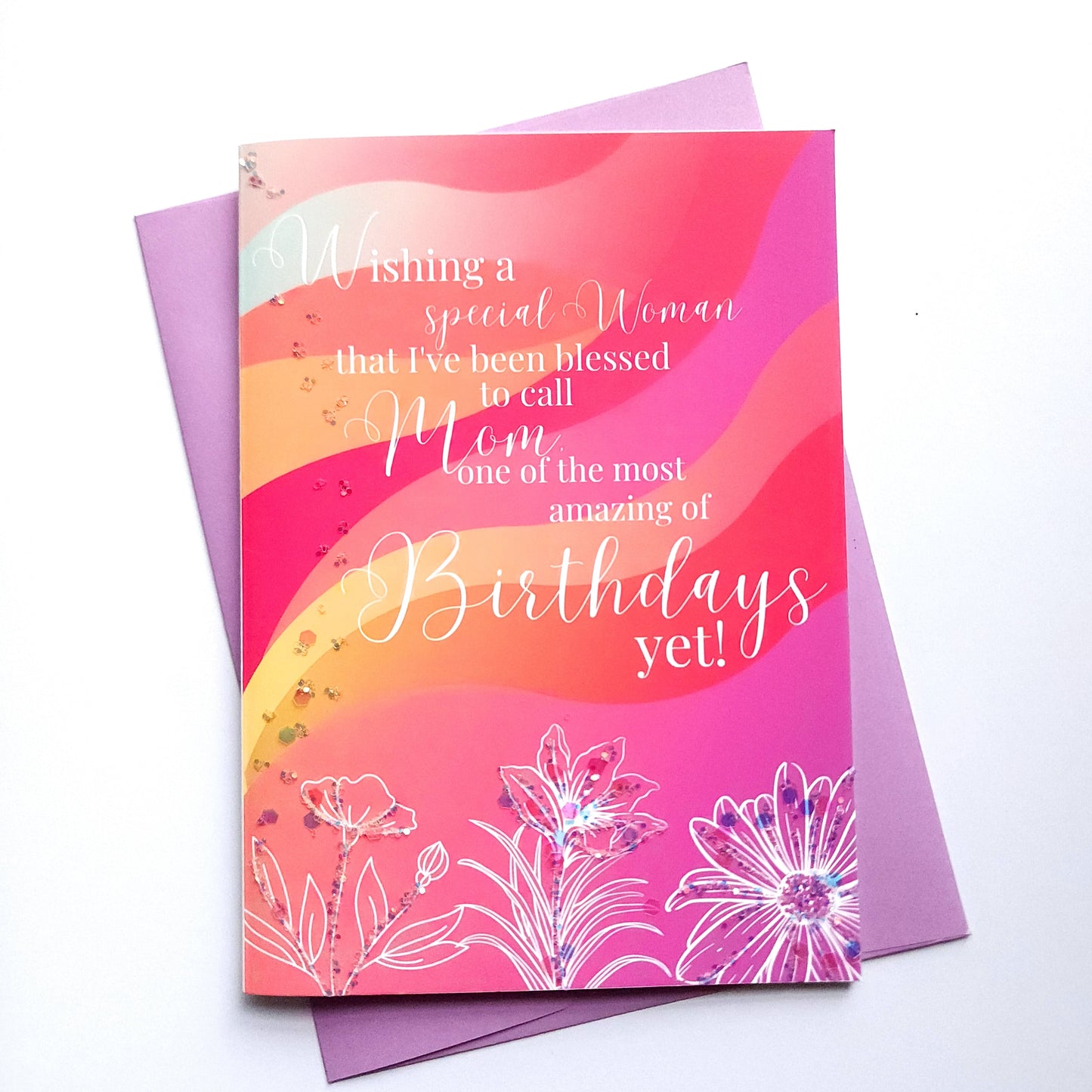 Bonus Mom/Mom N' Love - Happy Birthday Card