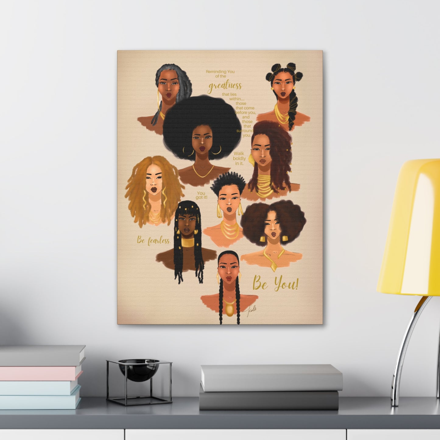 Reminding You, Queen - Canvas Gallery Wraps