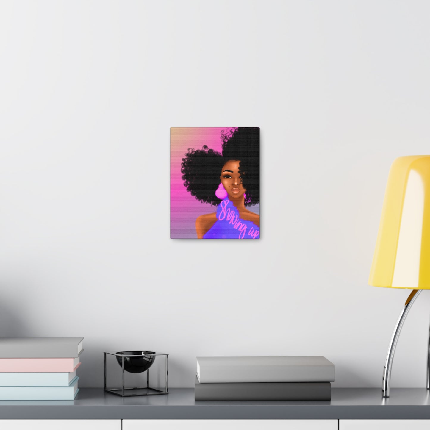 Showing Up - Canvas Gallery Wraps