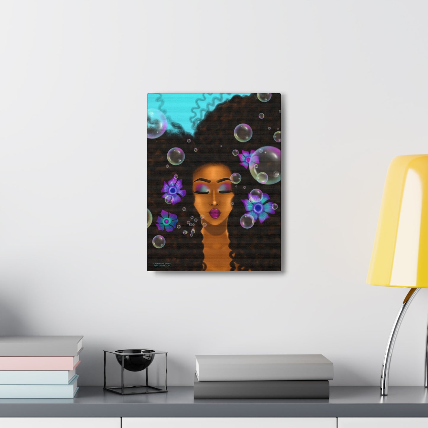 Calm Is My Spirit - Canvas Gallery Wraps