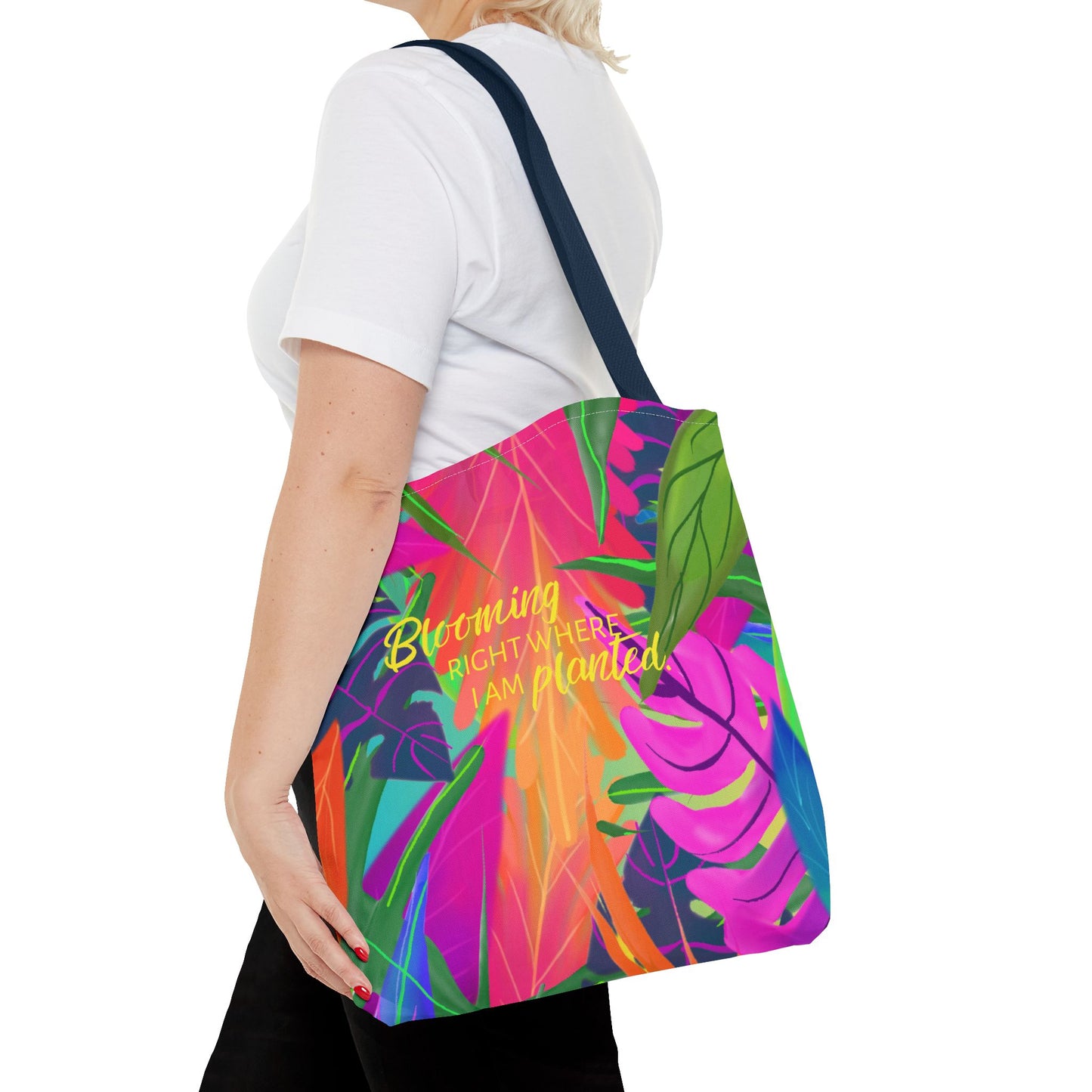 Blooming Right Where I Am Planted - Tote Bag