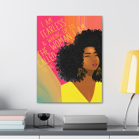 I Am Fearless - Canvas Gallery Wraps