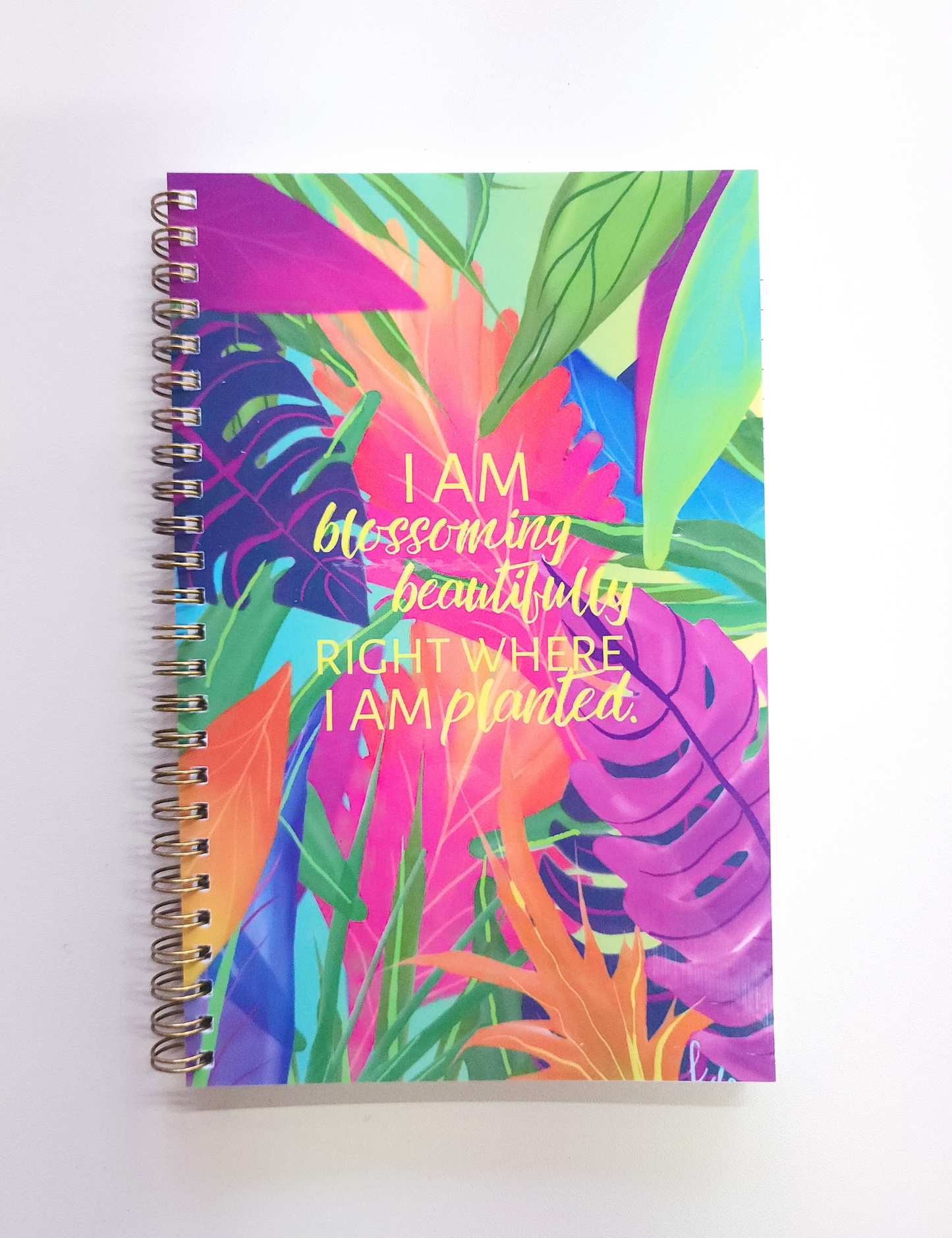 Blossoming Right Where I am Planted - Notebook