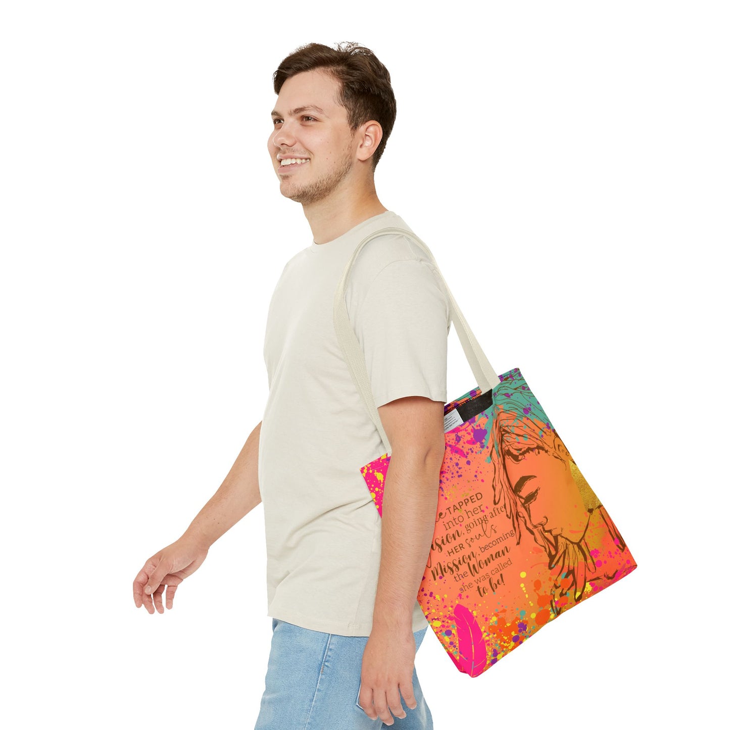 She Tapped In - Tote Bag