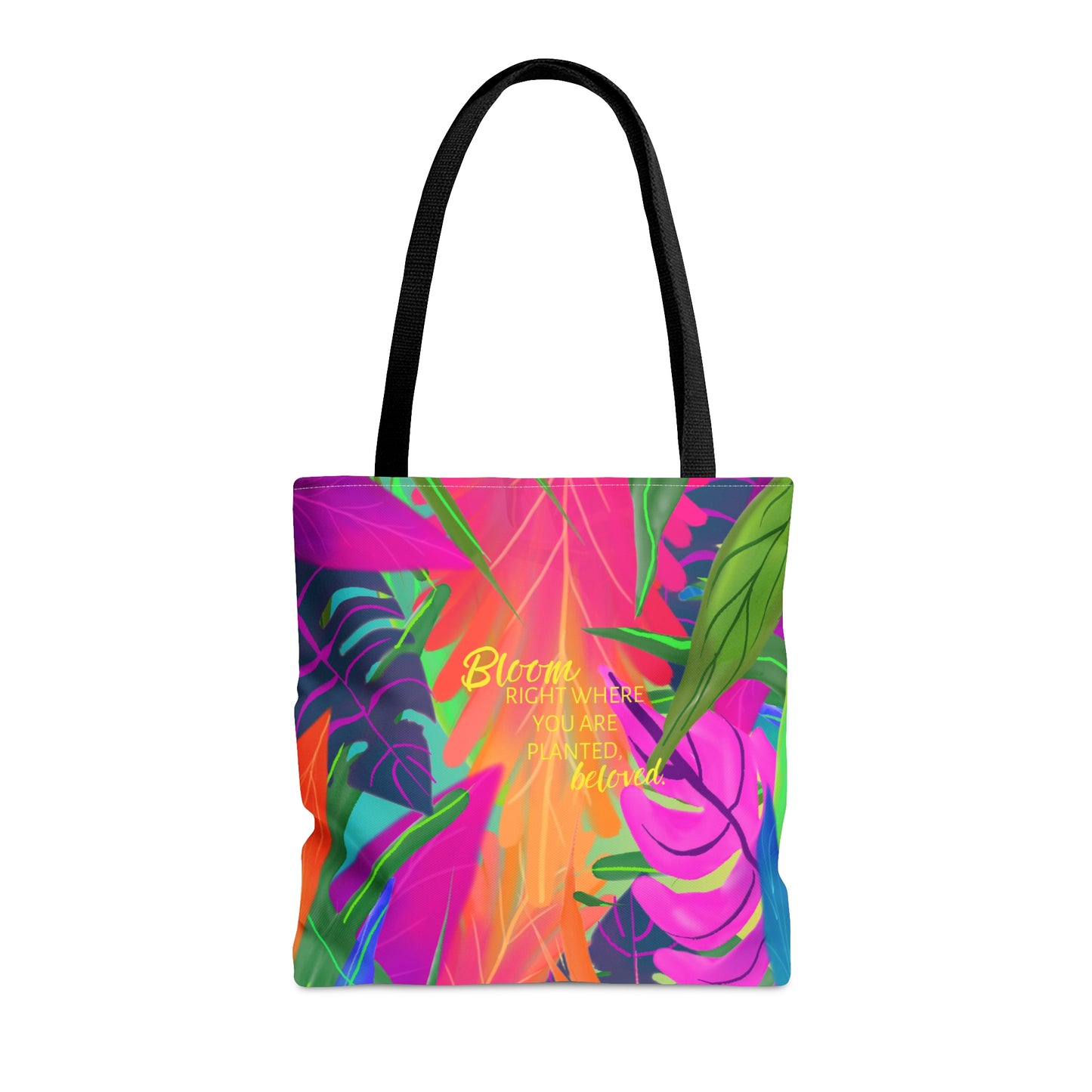 Bloom Right Where You Are Planted, Beloved - Tote Bag