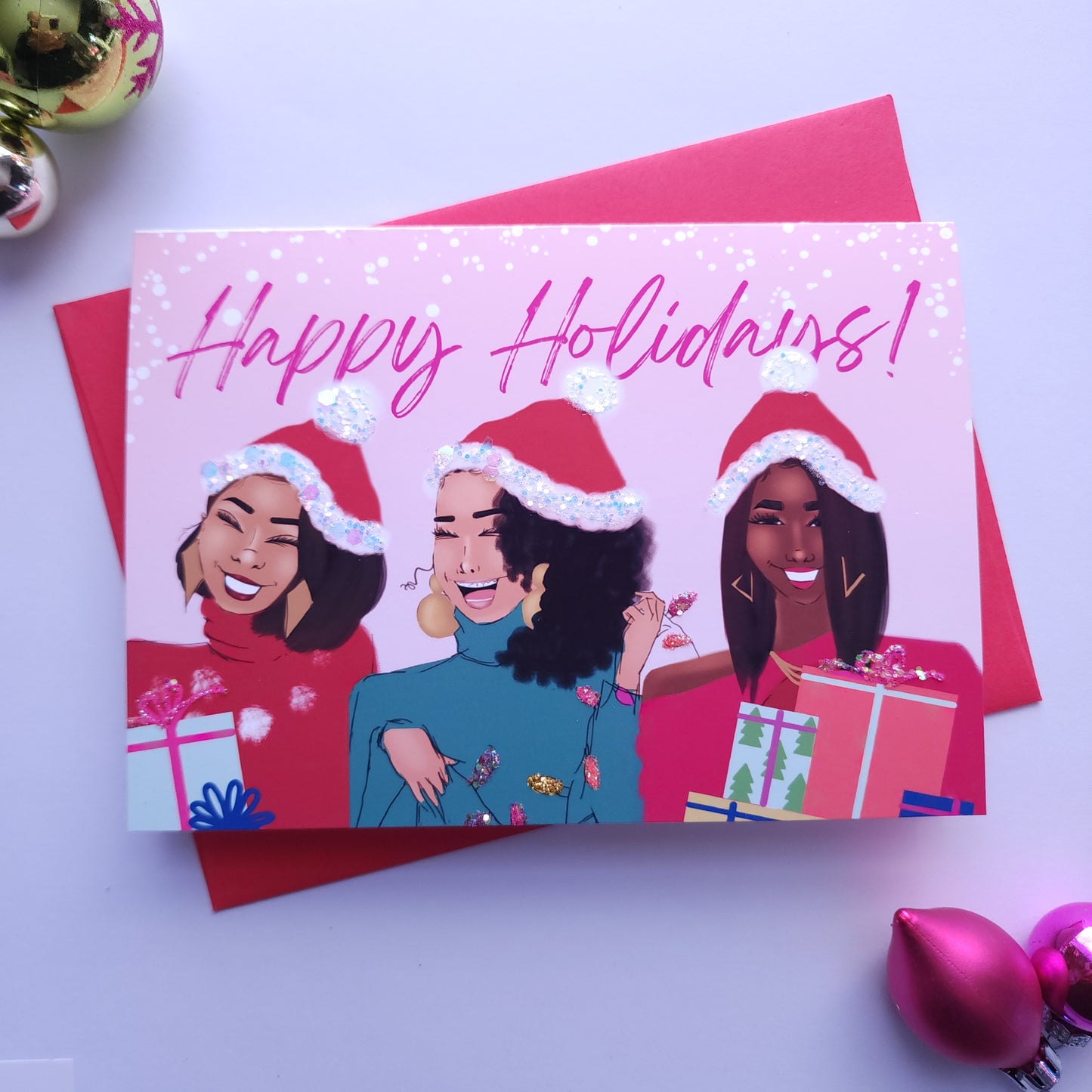 Happy Holidays - Girlfriend's Christmas Card