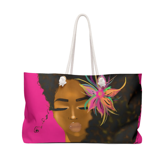 Exotic Getaway/Fushia - Weekender Bag