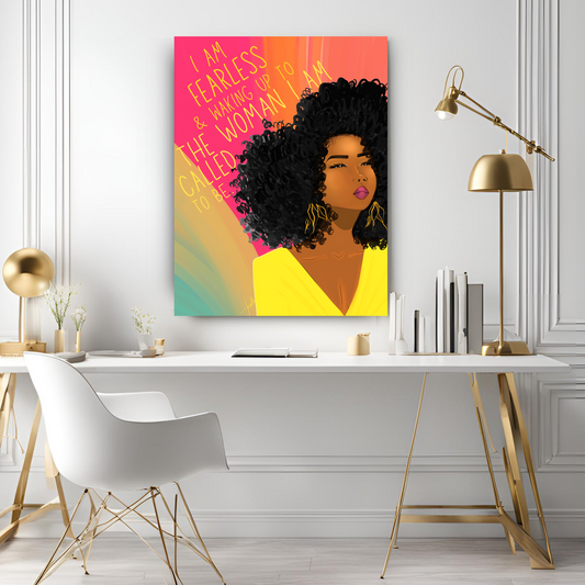 I Am Fearless - Canvas Gallery Wraps