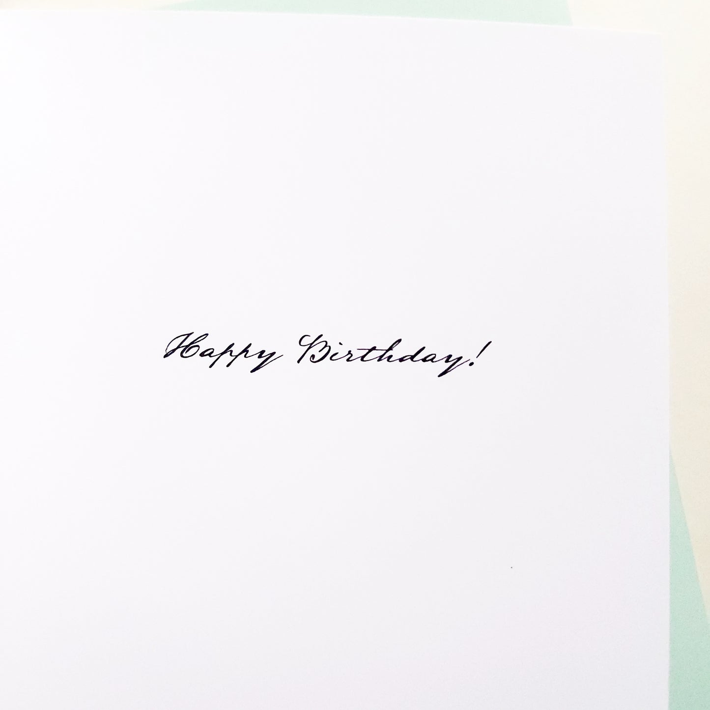 Birthday Cake - Happy Birthday Greeting Card | A7 5x7