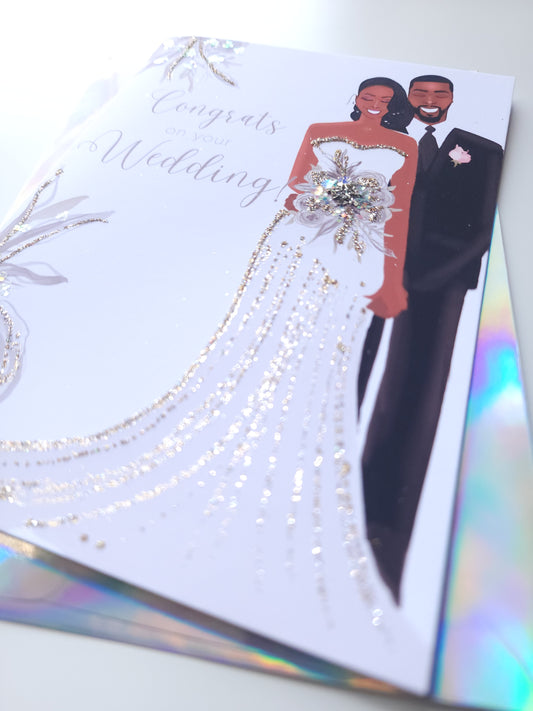 Congrats On Your New Union - Wedding Celebration Card