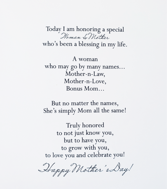 Mother In Love - Mothers Day Card