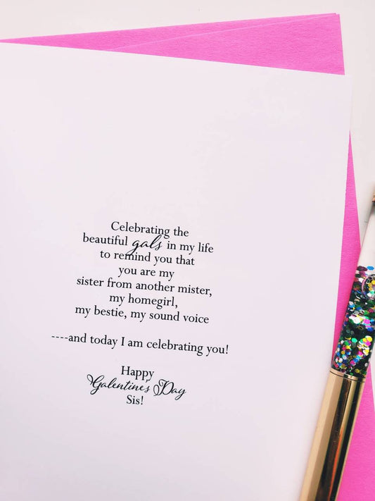Happy Galentine's Day - Valentines Day Card